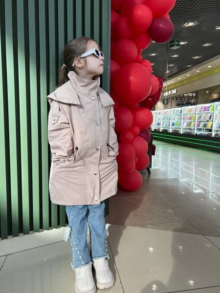 Плащик тренч курточка 0026 фото